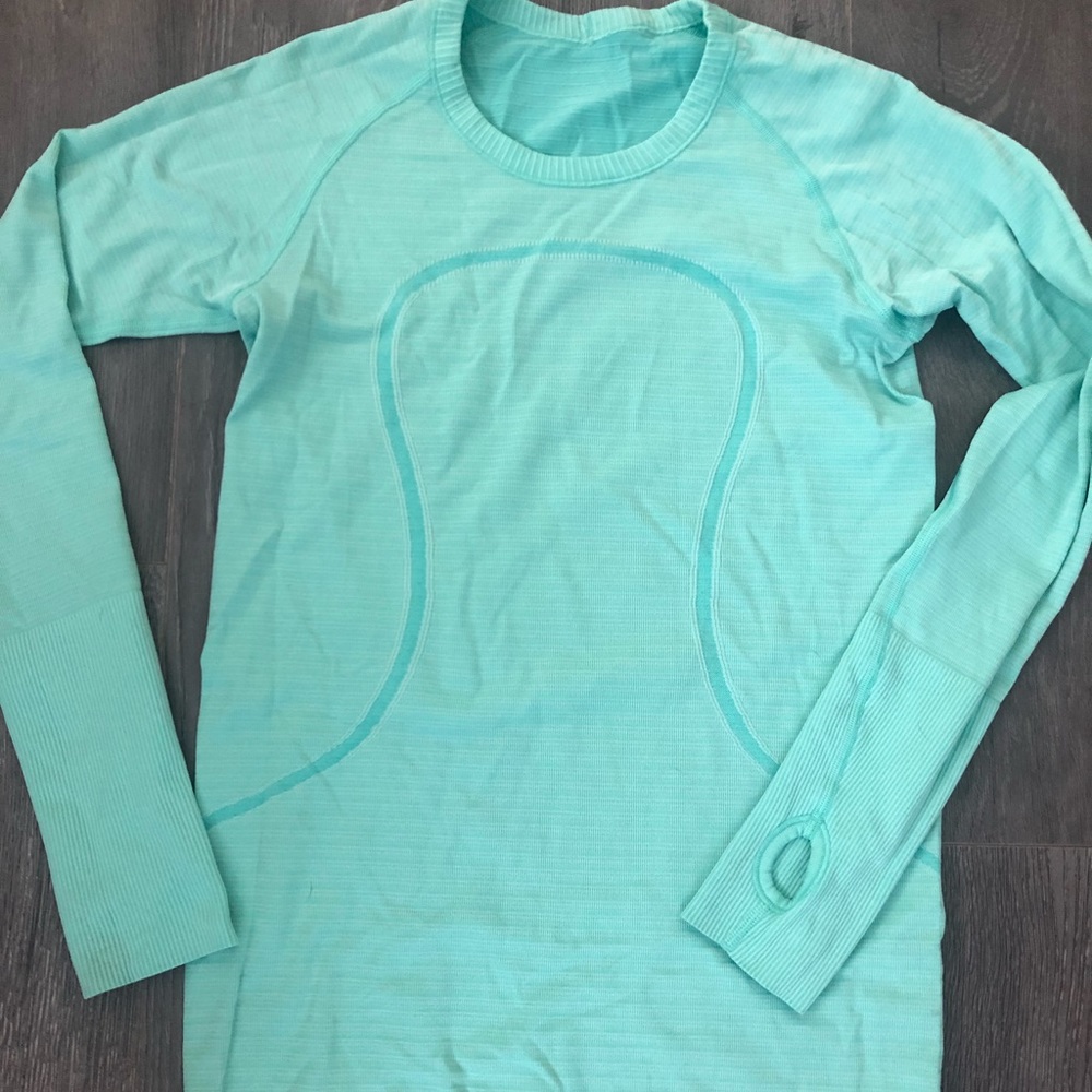 LULULEMON ATHLETICA: Swiftly Tech LS Crew || sz8